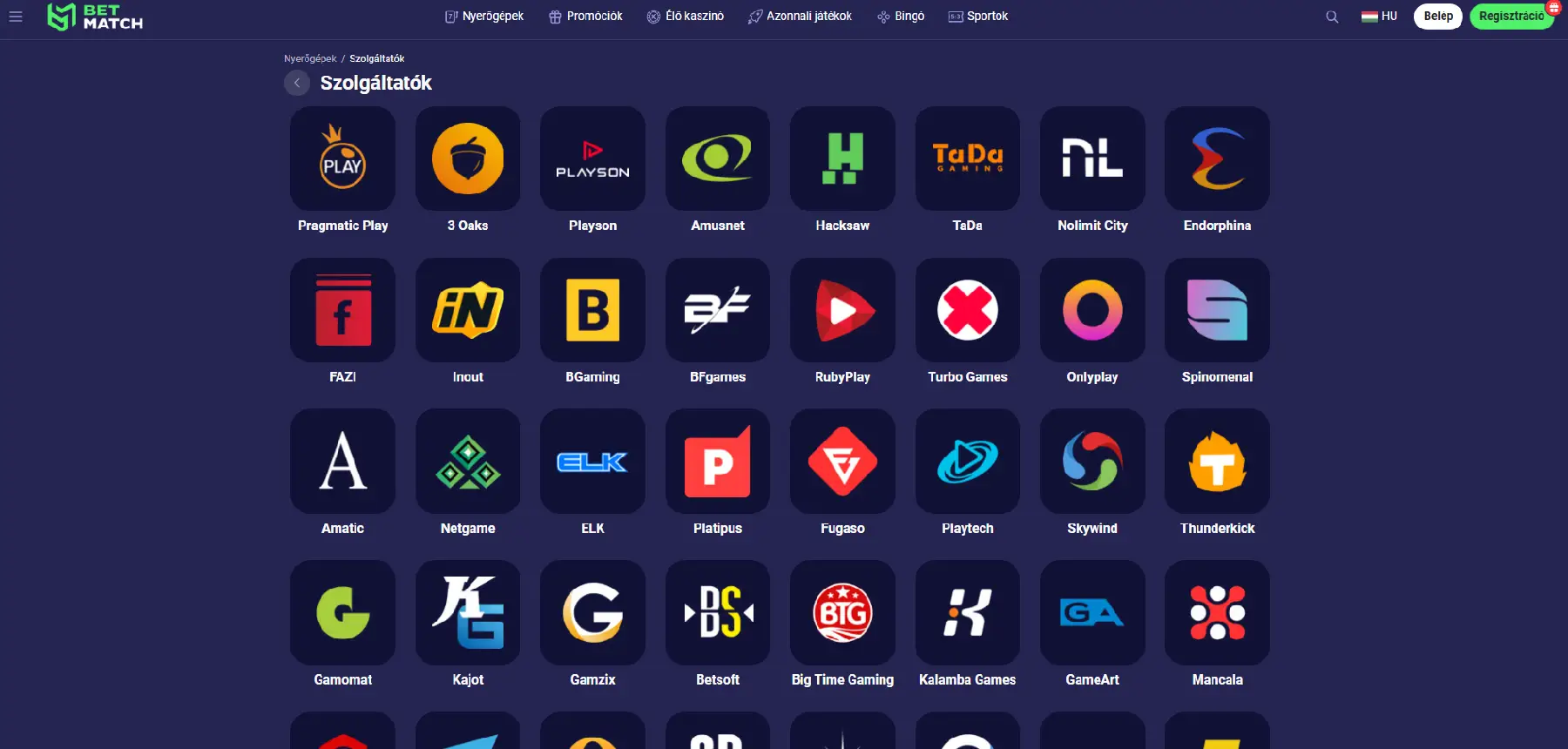bet-match-providers